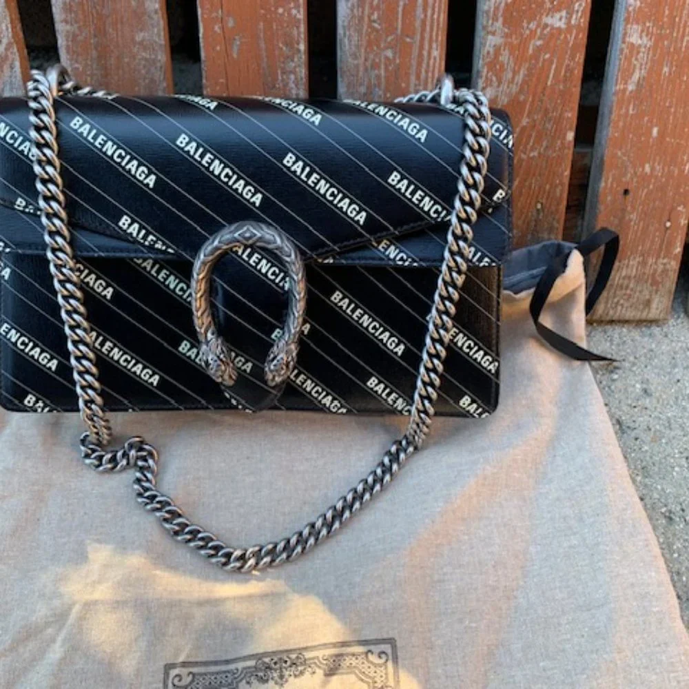 RECEIPT - Gucci x Balenciaga Hacker Project Dionysus Shoulder Bag - Picture 1 of 10